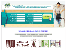 Tablet Screenshot of parasanitaria.com